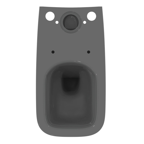 Immagine di Ideal Standard I.LIFE B vaso a terra per cassetta, senza sedile, senza cassetta e senza brida, colore grigio finitura lucido T461258