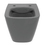 Immagine di Ideal Standard I.LIFE B set sanitari sospesi, vaso RimLS+ senza brida, con sedile avvolgente a discesa rallentata, bidet monoforo con troppopieno, colore grigio finitura lucido T461458+T500358+T461458
