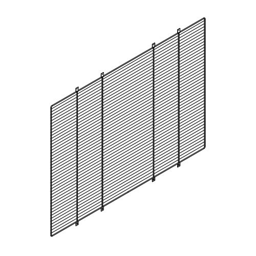 Immagine di Bosch Griglia di protezione per unità esterne modello da 16 a 24 8738214133