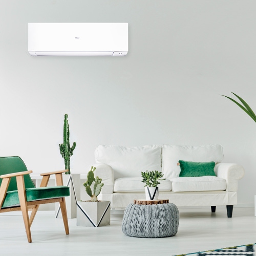 Immagine di Haier EXPERT NORDIC Climatizzatore a parete monosplit inverter Wi-Fi colore bianco finitura opaco | unità esterna 3.5 kW unità interna 12000 BTU AS35XCHHRA-NR+1U35KEHFRA-NR