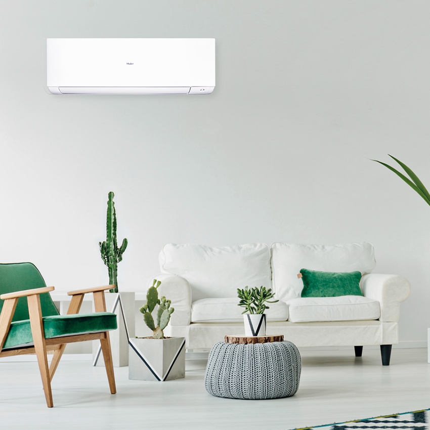 Immagine di Haier EXPERT NORDIC Climatizzatore a parete monosplit inverter Wi-Fi colore bianco finitura opaco | unità esterna 3.5 kW unità interna 12000 BTU AS35XCHHRA-NR+1U35KEHFRA-NR