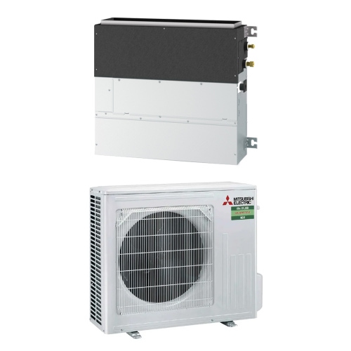 Immagine di Mitsubishi SFZ-M Unità interna a pavimento ad incasso monosplit inverter | unità esterna monosplit 5 kW unità interna 18000 BTU SFZ-M50VA+SUZ-M50VA