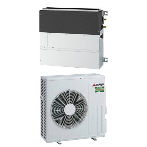 Immagine di Mitsubishi SFZ-M Unità interna a pavimento ad incasso monosplit inverter | unità esterna monosplit 6 kW unità interna 21000 BTU SFZ-M60VA+SUZ-M60VA