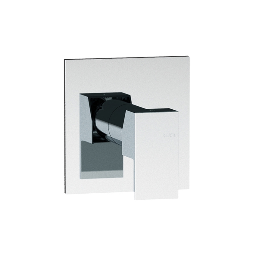 Immagine di Bellosta B-DUE miscelatore per doccia ad incasso a parete, senza corpo incasso, finitura cromo 01-7921/L/E