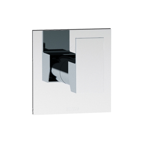 Immagine di Bellosta B-DUE deviatore ad incasso, a 2 uscite, senza corpo incasso, finitura cromo 01-7903/2/1L/E