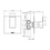 Immagine di Bellosta B-DUE deviatore ad incasso, a 4 uscite, senza corpo incasso, finitura cromo 01-7903/4/1L/E