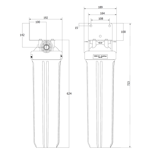 Immagine di Watts OneFlow OFTWH-R sistema per la prevenzione dei depositi di calcare sulle superfici interne degli impianti idraulici S0002188EU