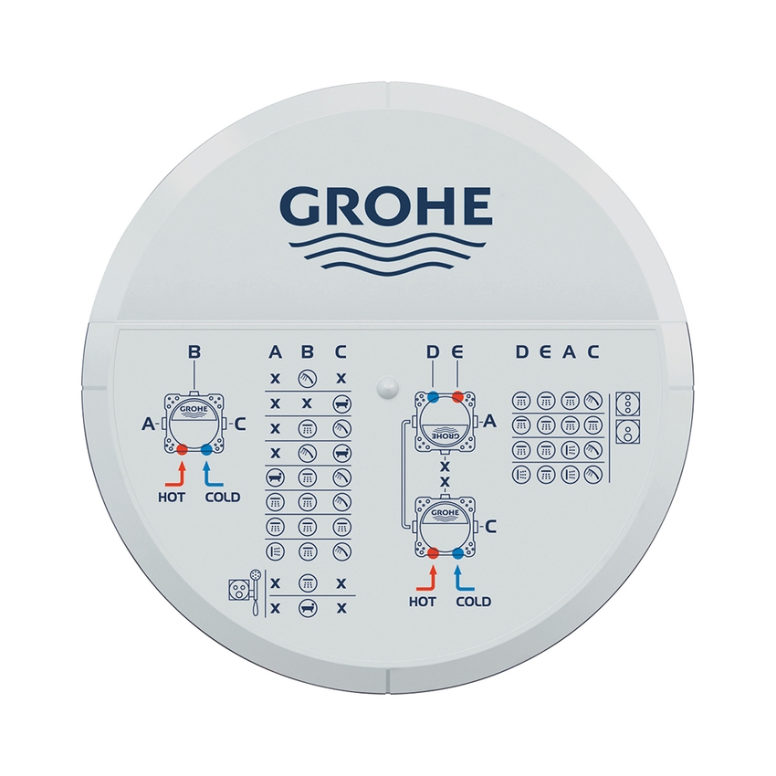 Immagine di Grohe RAPIDO SMARTBOX corpo incasso universale 35604000