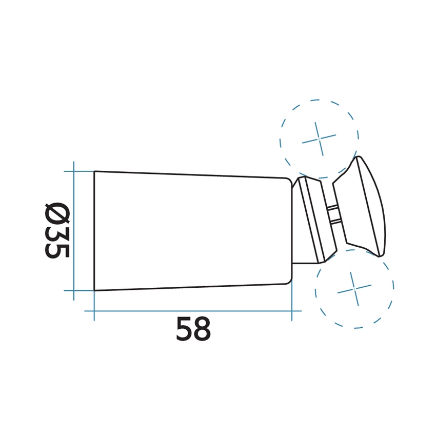 Immagine di Irsap aggancio infratubo e distanziere regolabile per radiatore Venus, colore bianco standard finitura lucido ATTCHEINEINC01