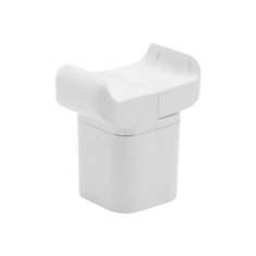 Immagine di Irsap chela per radiatore Piano 2, fissaggi per tubo 50x10 mm, installazione a muro, colore bianco standard finitura lucido ATTMORS5001