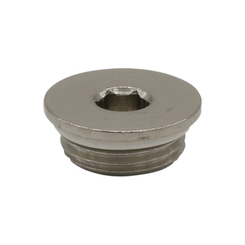 Immagine di Irsap tappo cromato a testa esagonale incassata (8 mm) da 1/2" ASITAP07