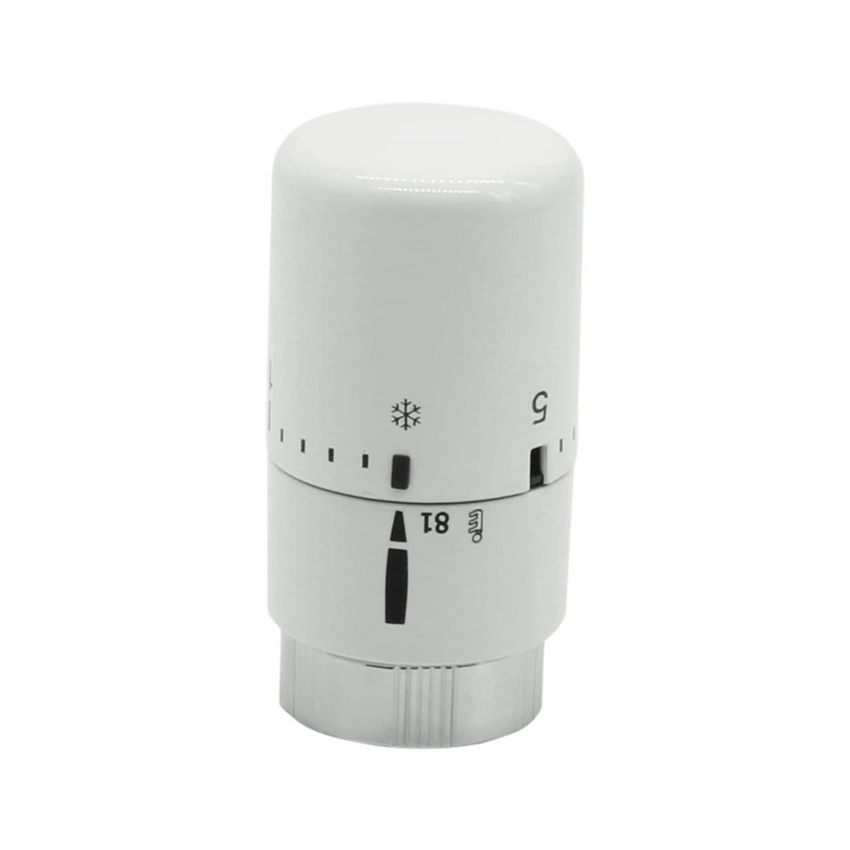 Immagine di Irsap testa termostatica a liquido, colore bianco standard finitura lucido TESTELIQ301