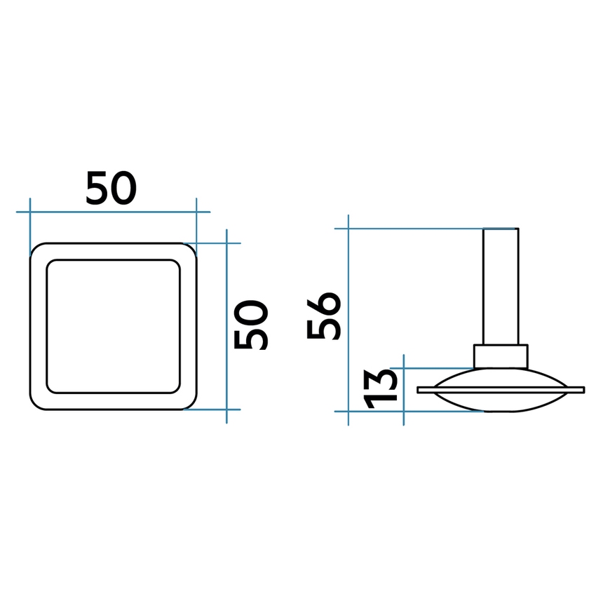 Immagine di Irsap COMPLEMENTI HANG UP appendino Quadro L.5 cm, universale, colore bianco standard finitura lucido APPUQUADRO5001