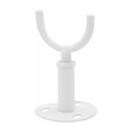 Immagine di Irsap supporto a pavimento per Tesi regolabile P.da 80 a 130 mm, colore bianco standard finitura lucido AMENSPAV01