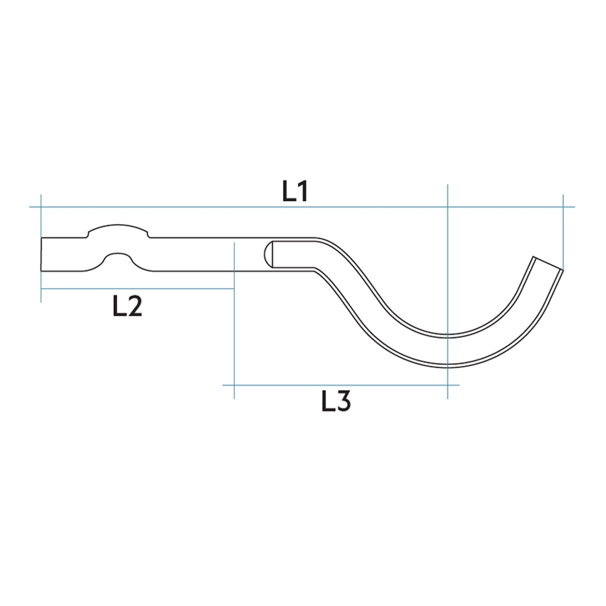 Immagine di Irsap coppia di mensole standard per Tesi 3 colonne, fissaggio a murare, colore grigio chiaro finitura opaco Cod.8N AMENSMU3C8N