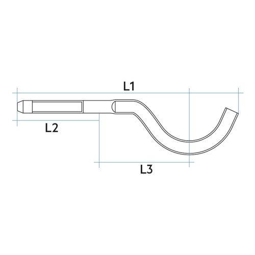 Immagine di Irsap coppia di mensole standard per Tesi 4 colonne, fissaggio con tassello, colore bianco edelweiss finitura lucido Cod.34 AMENSFI4C34