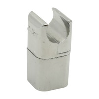 Immagine di Irsap Chela per radiatori TESI, aggancio su tubo Ø 25 e distanziere regolabile profondità da 5 a 6 cm, finitura cromo ATTCHELA550