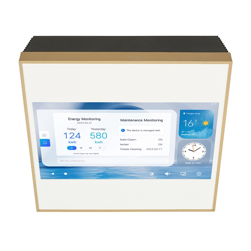 Immagine di LG ARTCOOL Gallery LCD unità interna con schermo personalizzabile a parete mono/multisplit Wi-Fi, 12000 BTU A12GA2.NSE