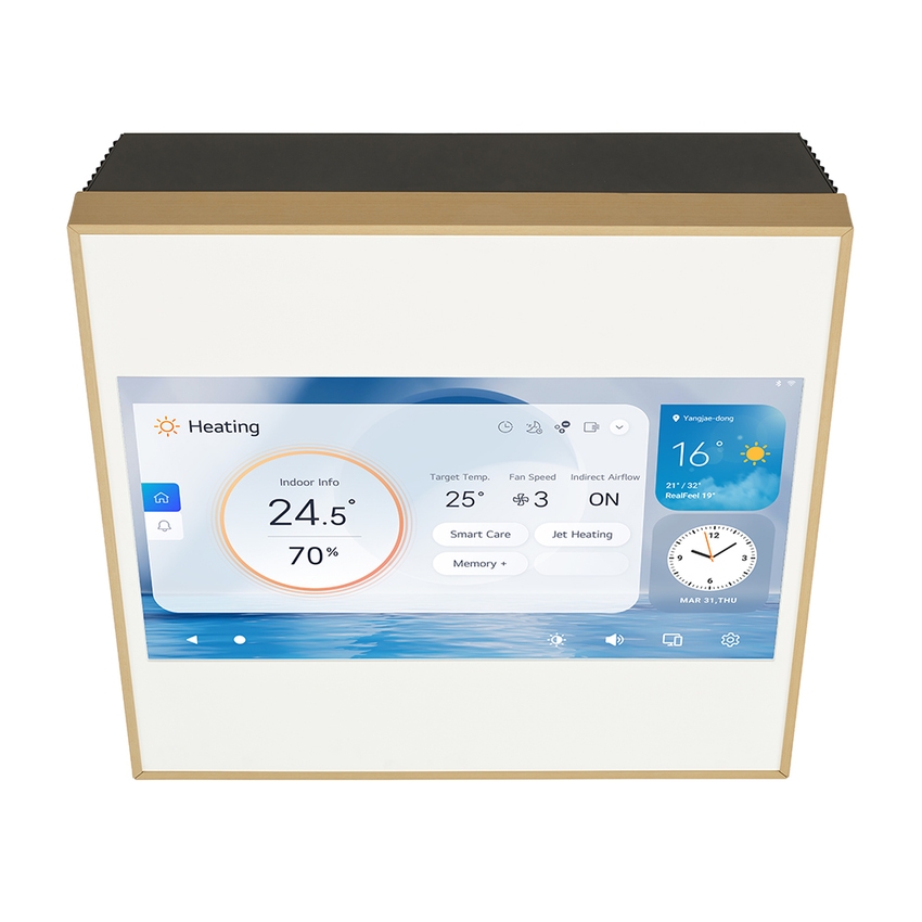 Immagine di LG ARTCOOL Gallery LCD unità interna con schermo personalizzabile a parete mono/multisplit Wi-Fi, 12000 BTU A12GA2.NSE