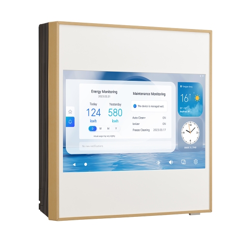 Immagine di LG ARTCOOL Gallery LCD unità interna con schermo personalizzabile a parete mono/multisplit Wi-Fi, 12000 BTU A12GA2.NSE