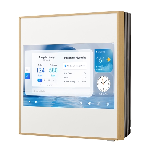 Immagine di LG ARTCOOL Gallery LCD unità interna con schermo personalizzabile a parete mono/multisplit Wi-Fi, 12000 BTU A12GA2.NSE