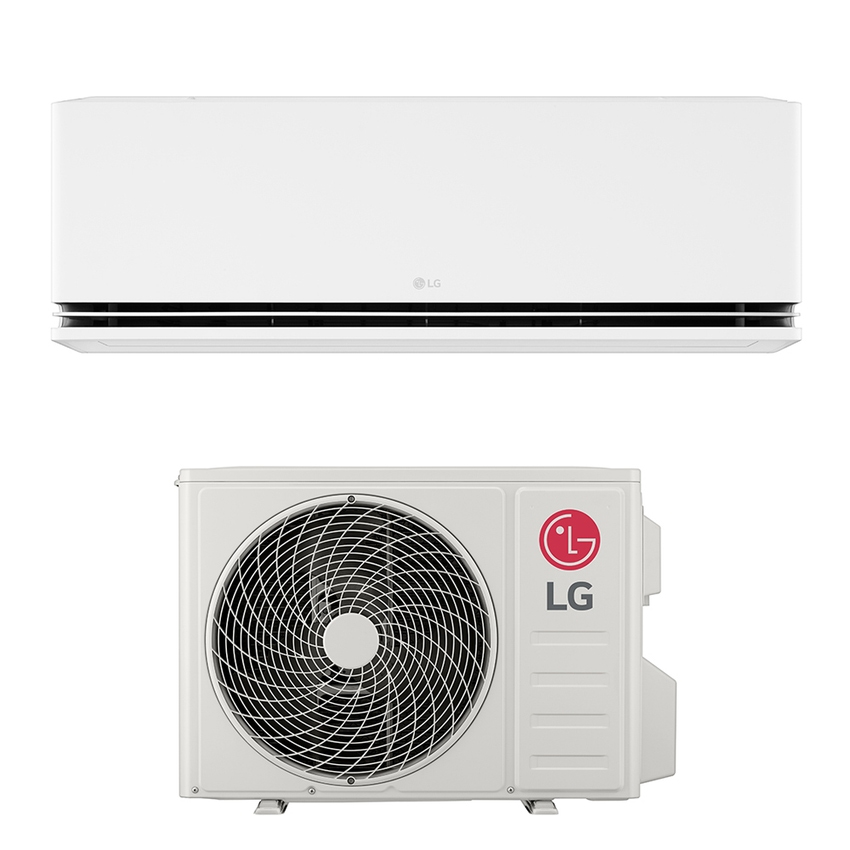 Immagine di LG DUALCOOL Premium Climatizzatore a parete monosplit inverter Wi-Fi | unità esterna 2.5 kW unità interna 9000 BTU H09S1P.NS1+H09S1P.U18