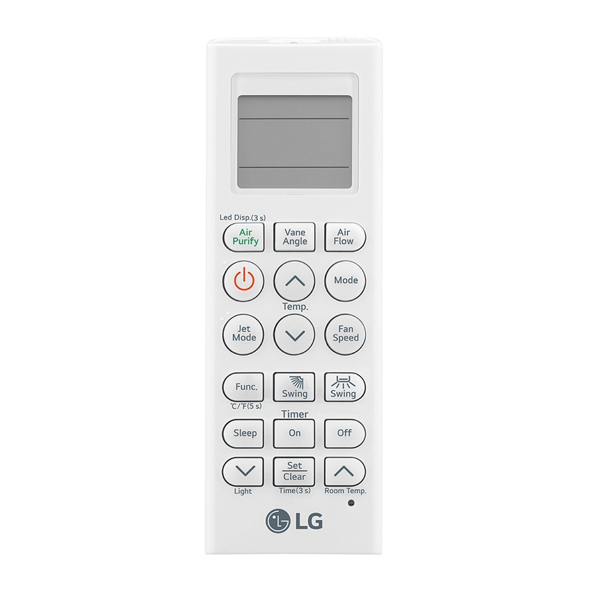 Immagine di LG Telecomando individuale a infrarossi per la gestione dell`unità interna PWLSSB21H.ENCXLEU