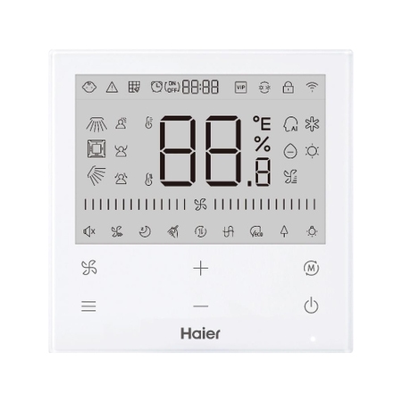 Immagine di Haier Comando a filo per gestione singola e di gruppo con timer giornaliero e schermo touchscreen HW-SA201ABK