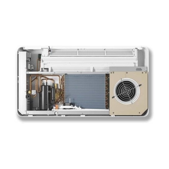 Immagine di Olimpia Splendid Unico Evo 30 HP EVANX 3 kW Climatizzatore inverter senza unità esterna, Wi-Fi integrato, con resistenza elettrica da 2 kW 02576