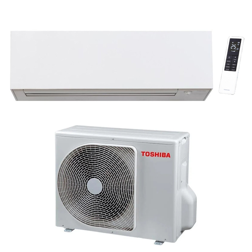 Immagine di Toshiba DAISEIKAI 10 WHITE R32 Climatizzatore a parete monosplit inverter | unità esterna 3.3 kW unità interna 13000 BTU RAS-B13S4KVPG-E+RAS-13S4AVPG-E