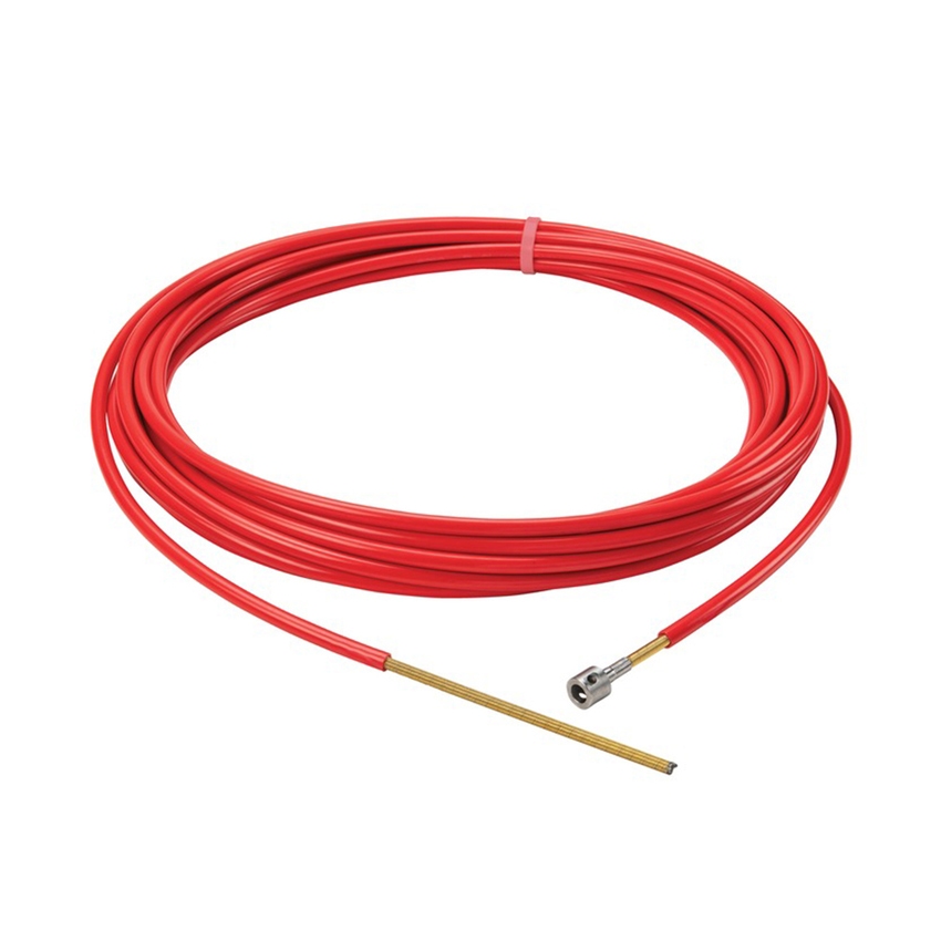 Immagine di Ridgid Kit composto da FlexShaft K9-204+ stasatrice per pulizia scarichi per tubi da 2"-4", con cavo da 21,3 m, demolitore FlexShaft K9-204, per tubi 50 mm con 2 catene e cavo FlexShaft DeadCore da 5/16" x 70' 76198+66578+76328