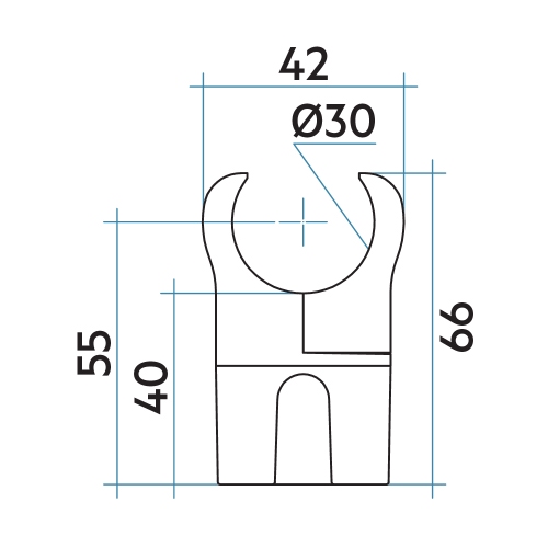 Immagine di Irsap chela per radiatori, aggancio su collettore, installato su parete, finitura cromo ATTCHE43050