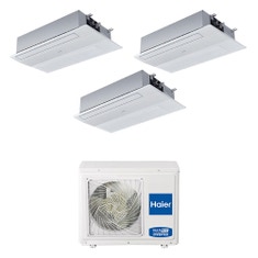 Immagine di Haier CASSETTE A 1 VIA R32 Climatizzatore a cassetta trial split inverter Wi-Fi | unità esterna 7 kW unità interne 9000+9000+9000 BTU 3U70S2SR5FA+AB[25|25|25]S2SA1FA(H)