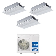 Immagine di Haier CASSETTE A 1 VIA R32 Climatizzatore a cassetta trial split inverter Wi-Fi | unità esterna 7.5 kW unità interne 9000+9000+9000 BTU 4U75S2SR5FA+AB[25|25|25]S2SA1FA(H)