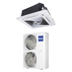 Immagine di Haier CASSETTE ROUND FLOW Climatizzatore a cassetta bianco monosplit inverter | unità esterna trifase (doppio ventilatore) 16 kW unità interna 55000 BTU AB160S2SR1FA(H)+1U160S2SP1FB