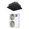 Immagine di Haier CASSETTE ROUND FLOW  Climatizzatore a cassetta nero monosplit inverter | unità esterna monofase (doppio ventilatore) 14 kW unità interna 48000 BTU ABH140K1ERG(H)-B+1U140S2SP2FA