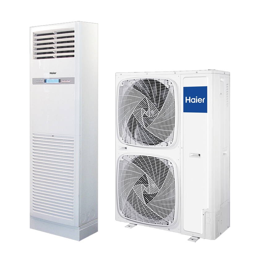 Immagine di Haier CABINET R32 Climatizzatore a colonna a parete monosplit | unità esterna trifase (doppio ventilatore) 16 kW unità interna 55000 BTU AP160S2SK1FA(H)+1U160S2SP1FB