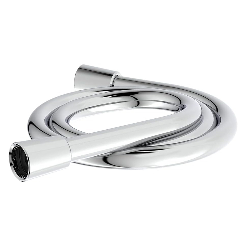 Immagine di Ideal Standard IDEALRAIN tubo flessibile liscio L.150 cm, con sistema antitorsione, finitura cromo BE150AA