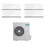Immagine di Hisense ENERGY PRO X R32 Climatizzatore a parete quadri split inverter Wi-Fi bianco | unità esterna 12.5 kW unità interne 12000+12000+12000+12000 BTU 5AMW125U4RTA+QH[35|35|35|35]XV3AG
