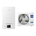 Immagine di Haier SUPER ACQUA SPLIT HE S 4 Pompa di calore aria-acqua con modulo idronico reversibile split 4 kW HU062WAMNA+AW042SSCHA