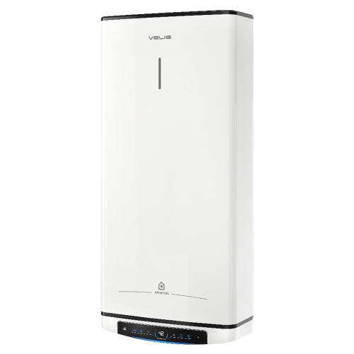 Immagine di Ariston VELIS PRO DRY WI-FI 30 Scaldacqua elettrico murale doppio serbatoio ad accumulo, ultracompatto multiposizione, dotato di Wi-Fi e resistenza a secco 3626360