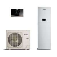 Immagine di Vaillant Kit aroTHERM pure 8 kW 230V VWL 85/7.2 AS S3 Pompa di calore split monofase + VWL 107/7.2 IS uniTOWER con accumulo 190 l 8000016267