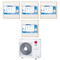 Immagine di LG ARTCOOL Gallery LCD R32 Climatizzatore a parete quadri split inverter Wi-Fi | unità esterna 8.8 kW unità interne 9000+9000+9000+9000 BTU MU5R30.U42+A[09|09|09|09]GA2.NSE