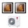 LG ARTCOOL Gallery Photo R32 Climatizzatore a parete dual split inverter Wi-Fi | unità esterna 7.9 kW unità interne 9000+9000 BTU MU4R27.U42+A[09|09]GA1.NSE