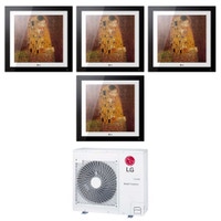 Immagine di LG ARTCOOL Gallery Photo R32 Climatizzatore a parete quadri split inverter Wi-Fi | unità esterna 8.8 kW unità interne 9000+9000+9000+12000 BTU MU5R30.U42+A[09|09|09|12]GA1.NSE