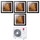 LG ARTCOOL Gallery Photo R32 Climatizzatore a parete quadri split inverter Wi-Fi | unità esterna 8.8 kW unità interne 9000+9000+9000+9000 BTU MU5R30.U42+A[09|09|09|09]GA1.NSE