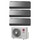 LG ARTCOOL Mirror R32 Climatizzatore a parete trial split inverter Wi-Fi mirror | unità esterna 6.2 kW unità interne 9000+9000+9000 BTU MU3R21.U23+AC[09|09|09]BK.NSJ