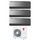 LG ARTCOOL Mirror R32 Climatizzatore a parete trial split inverter Wi-Fi mirror | unità esterna 7.9 kW unità interne 9000+9000+9000 BTU MU4R27.U42+AC[09|09|09]BK.NSJ