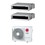 Immagine di LG Canalizzabile bassa prevalenza R32 Climatizzatore canalizzabile dual split inverter | unità esterna 7 kW unità interne 9000+9000 BTU MU4R25.U22+CL[09|09]F.N50