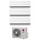 LG DUALCOOL Deluxe R32 Climatizzatore a parete trial split inverter Wi-Fi bianco | unità esterna 6.2 kW unità interne 9000+9000+9000 BTU MU3R21.U23+H[09|09|09]S1D.NS1